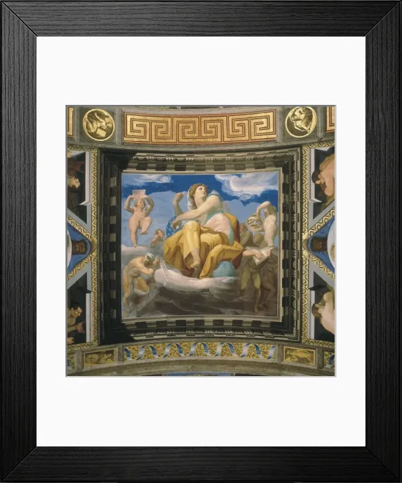 Framed Print : TIBALDI, Pellegrino (1527-1596). The Seven Liberal Framed Print : TIBALDI, Pellegrino (1527-1596). The Seven Liberal