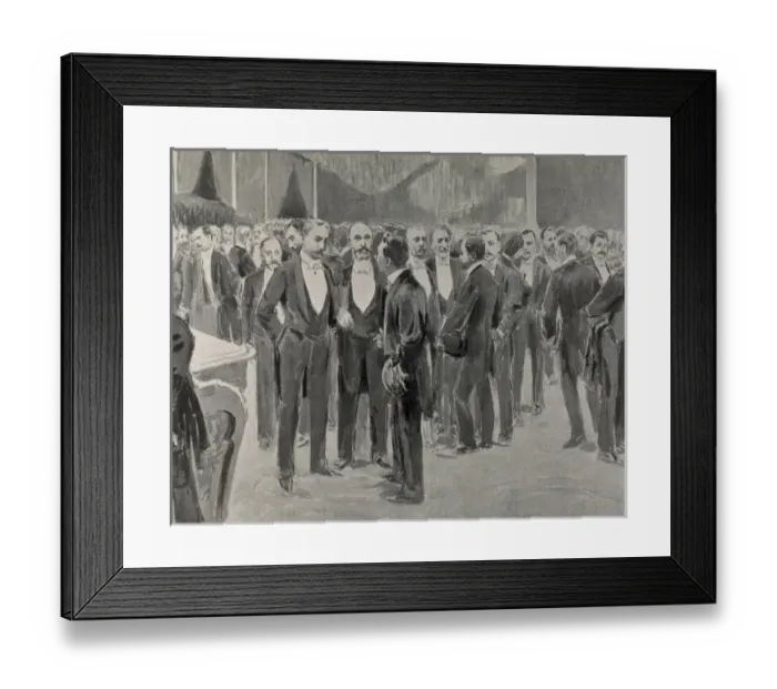 Framed Print : Spain (1900). Spanish American Social and Economic Framed Print : Spain (1900). Spanish American Social and Economic