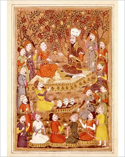 Shahnameh. The Book of Kings. 16th c. Kay Kavus