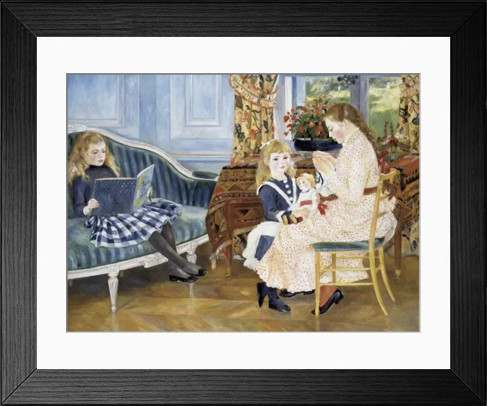 Framed Print : RENOIR, Pierre-Auguste (1841-1919). Children s Framed Print : RENOIR, Pierre-Auguste (1841-1919). Children s