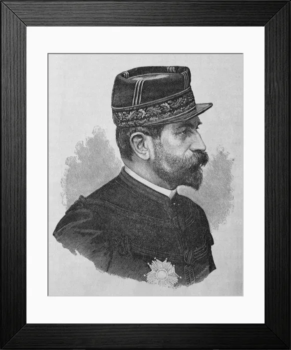 Framed Print : BOULANGER, Georges (1837-1891). French general Framed Print : BOULANGER, Georges (1837-1891). French general