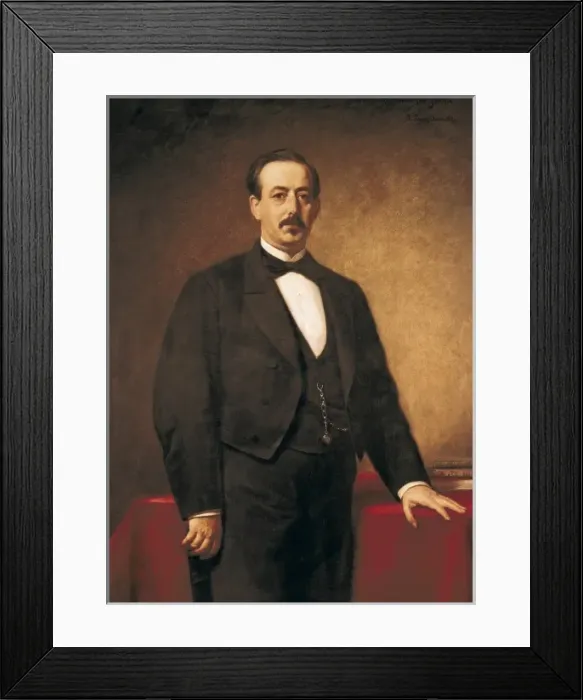 Framed Print : RUIZ ZORRILLA, Manuel (1833-1895). Spanish politician Framed Print : RUIZ ZORRILLA, Manuel (1833-1895). Spanish politician