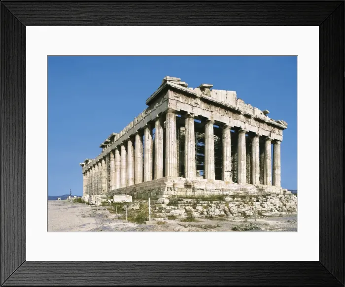 Framed Print : IKTINOS (5th C. BC);PHIDIAS (490 -431 BC);CAL̓RATES Framed Print : IKTINOS (5th C. BC);PHIDIAS (490 -431 BC);CAL̓RATES