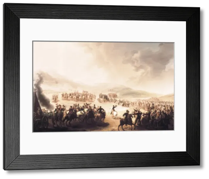 Framed Print : Spain (1814). Entrance of Fernando VII into Spain Framed Print : Spain (1814). Entrance of Fernando VII into Spain