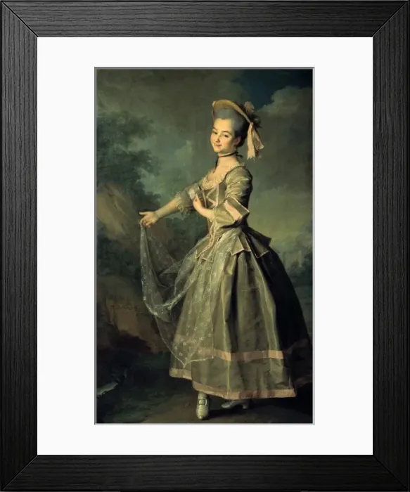 Framed Print : LEVITSKI, Dmitri Grigorievich (1735-1822). Portrait Framed Print : LEVITSKI, Dmitri Grigorievich (1735-1822). Portrait