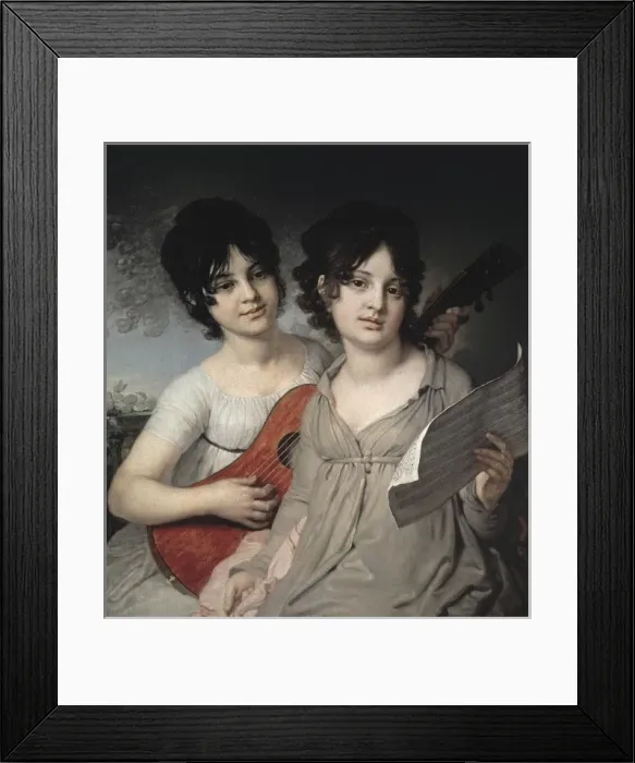 Framed Print : BOROVIKOVSKI, Vladimir Loukitch (1757-1825) Framed Print : BOROVIKOVSKI, Vladimir Loukitch (1757-1825)