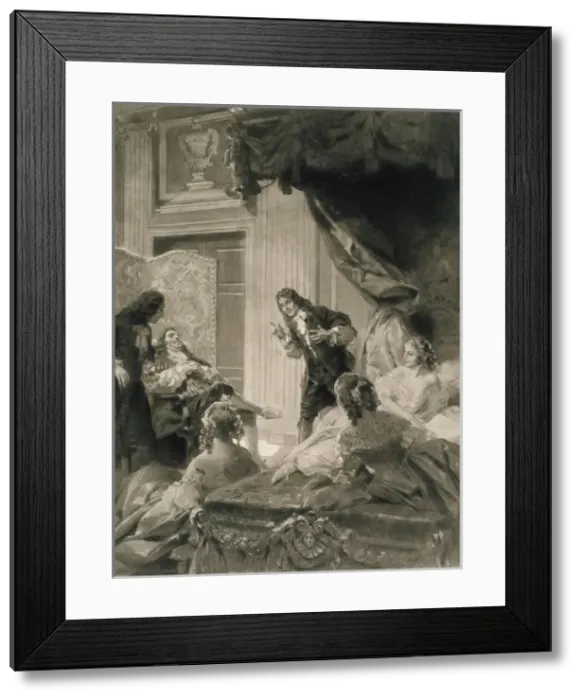 Framed Print : MOLIERE, Jean-Baptiste Poquelin, called (1622-1673) Framed Print : MOLIERE, Jean-Baptiste Poquelin, called (1622-1673)