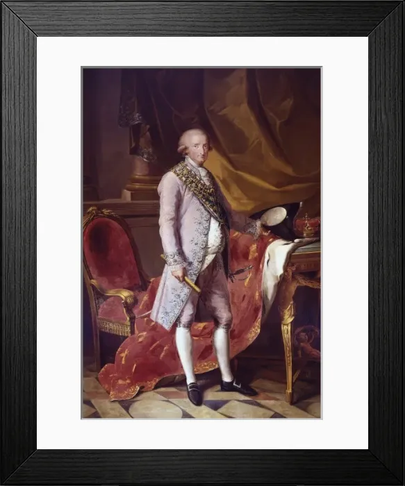 Framed Print : CHARLES IV (1748-1819). King of Spain (1788-1808) Framed Print : CHARLES IV (1748-1819). King of Spain (1788-1808)