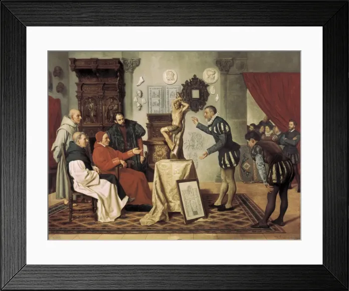 Framed Print : TAVERA, Juan Pardo de (1472-1545); BERRUGUETE Framed Print : TAVERA, Juan Pardo de (1472-1545); BERRUGUETE