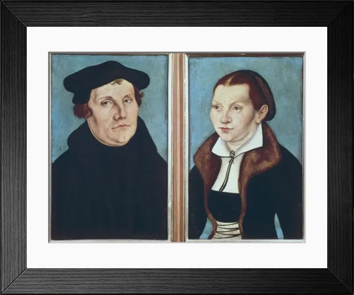 Framed Print : Cranach, Lucas, the Elder (1472-1553). Portraits Framed Print : Cranach, Lucas, the Elder (1472-1553). Portraits