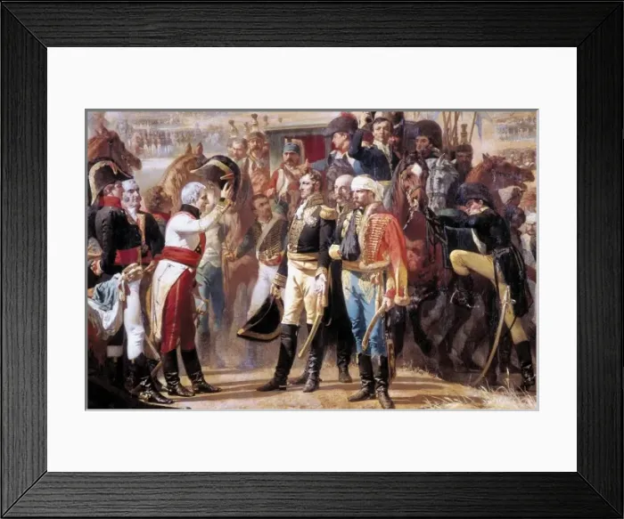 Framed Print : CASADO DEL ALISAL, Jos頨1832-1886). Surrender Framed Print : CASADO DEL ALISAL, Jos頨1832-1886). Surrender