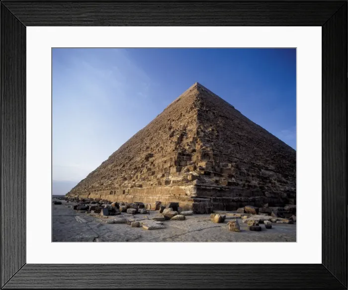 Framed Print : EGYPT. Giza. Khafres Pyramid. Pyramid of Khafre Framed Print : EGYPT. Giza. Khafres Pyramid. Pyramid of Khafre