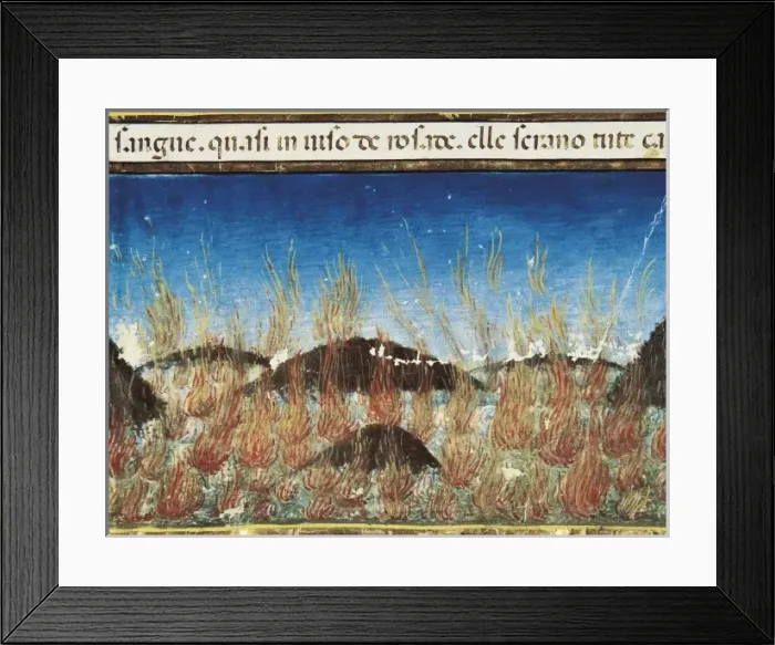 Framed Print : DE PREDIS, Cristoforo (1440-1486). Stories of Framed Print : DE PREDIS, Cristoforo (1440-1486). Stories of