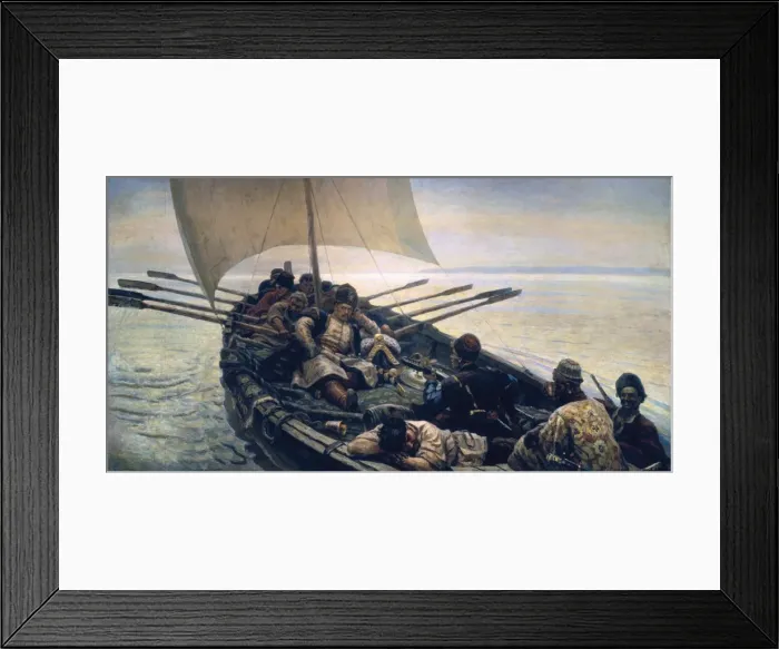 Framed Print : SURIKOV, Vasily Ivanovich (1848-1916). Stenka Framed Print : SURIKOV, Vasily Ivanovich (1848-1916). Stenka