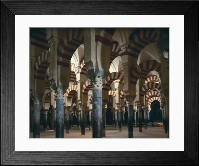 Framed Print : Great Mosque of Cordoba. 8th-9th c. SPAIN. Cordoba Framed Print : Great Mosque of Cordoba. 8th-9th c. SPAIN. Cordoba
