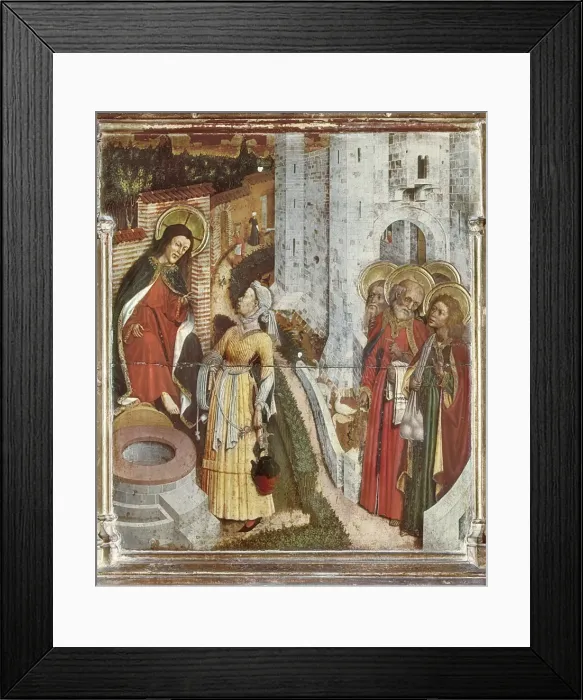 Framed Print : MARTORELL, Bernat ( -1452). Altarpiece of Transfiguration Framed Print : MARTORELL, Bernat ( -1452). Altarpiece of Transfiguration