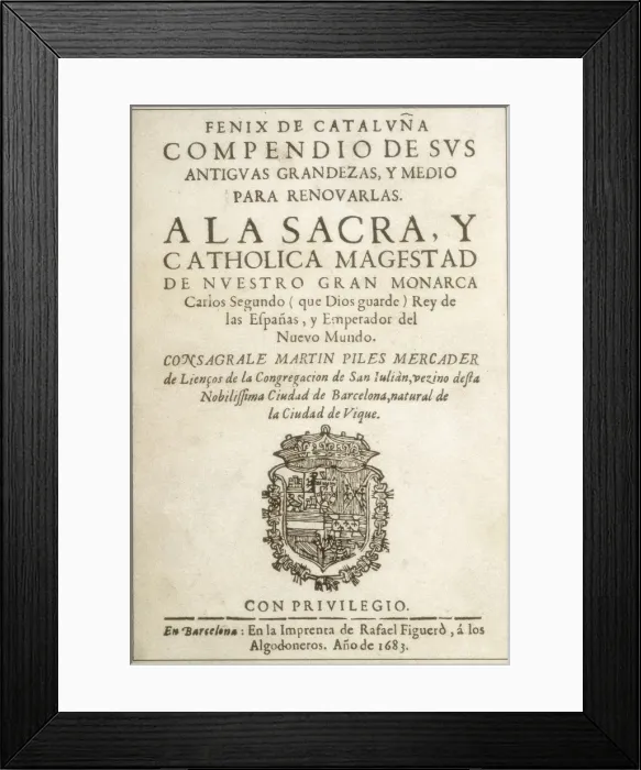 Framed Print : FELIU DE LA PENYA, Narc Framed Print : FELIU DE LA PENYA, Narc