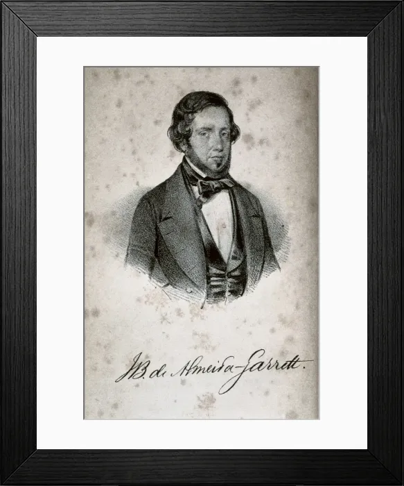 Framed Print : ALMEIDA GARRET, Joao Baptista de (1799-1854) Framed Print : ALMEIDA GARRET, Joao Baptista de (1799-1854)