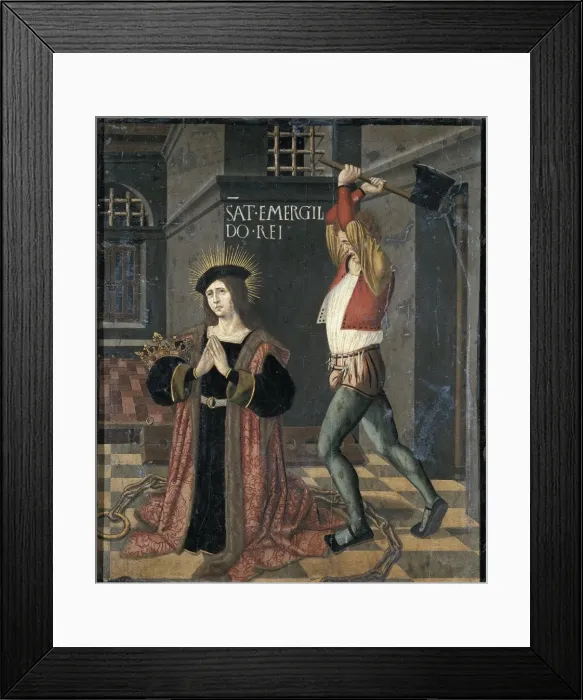Framed Print : RAMIREZ, Juan. Degollacie San Hermenegildo Framed Print : RAMIREZ, Juan. Degollacie San Hermenegildo
