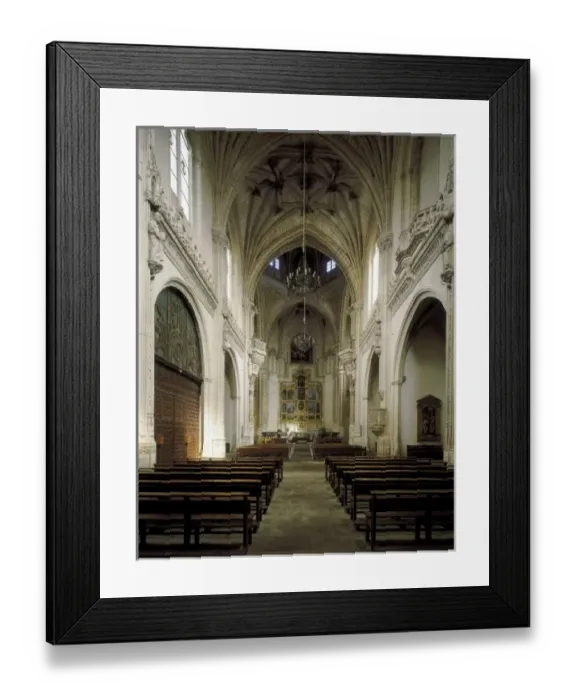 Framed Print : GUAS, Juan (1430-1496). Church of Saint John Framed Print : GUAS, Juan (1430-1496). Church of Saint John