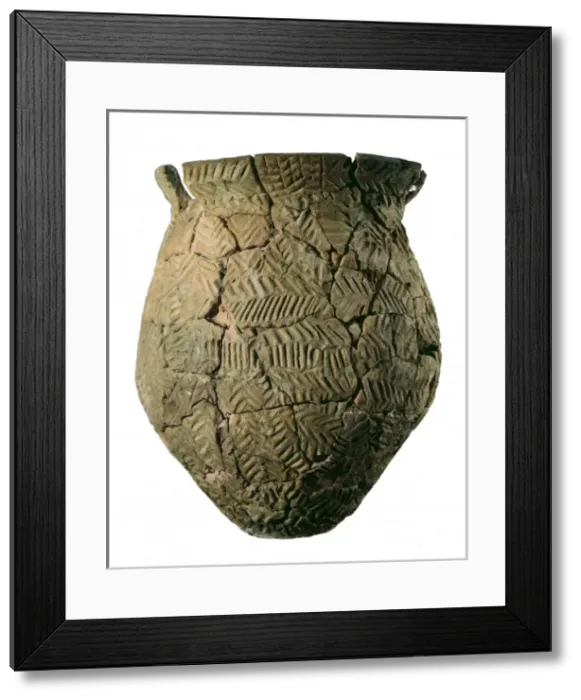 Framed Print : Vase of the Hallstatt Culture (9th-5th c. BC. ) Framed Print : Vase of the Hallstatt Culture (9th-5th c. BC. )