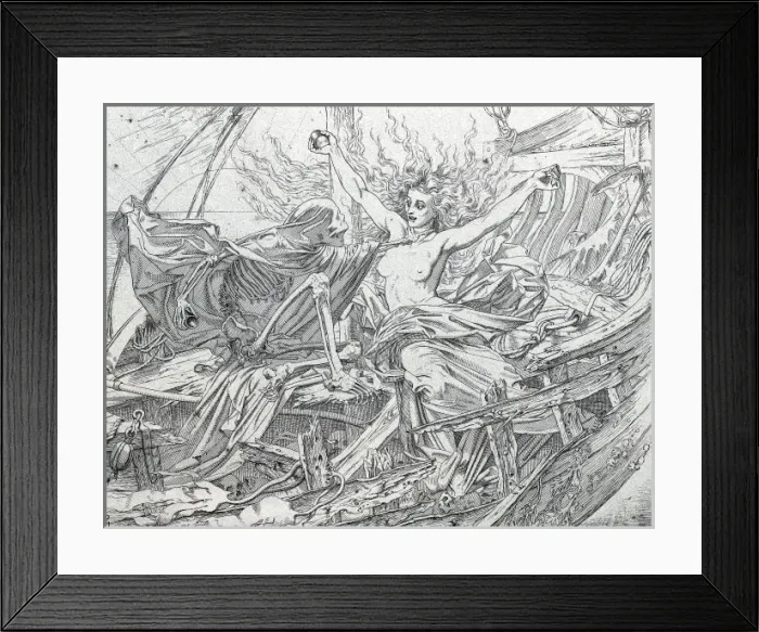 Framed Print : COLERIDGE, Samuel Taylor (1772-1834); Dore, Paul Framed Print : COLERIDGE, Samuel Taylor (1772-1834); Dore, Paul