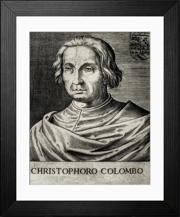 Framed Print : COLUMBUS, ChrIstopher (1451-1506). Sailor Framed Print : COLUMBUS, ChrIstopher (1451-1506). Sailor