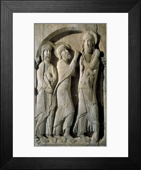 Framed Print : SANTO DOMINGO DE SILOS, Master of (12th century) Framed Print : SANTO DOMINGO DE SILOS, Master of (12th century)