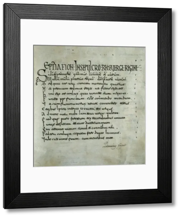 Framed Print : Ildefonso of Toledo, Saint (607-667). Theologian Framed Print : Ildefonso of Toledo, Saint (607-667). Theologian