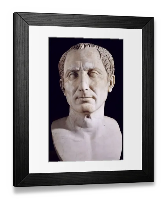 Framed Print : CAESAR, Gaius Julius (101-44 BC). Roman general Framed Print : CAESAR, Gaius Julius (101-44 BC). Roman general