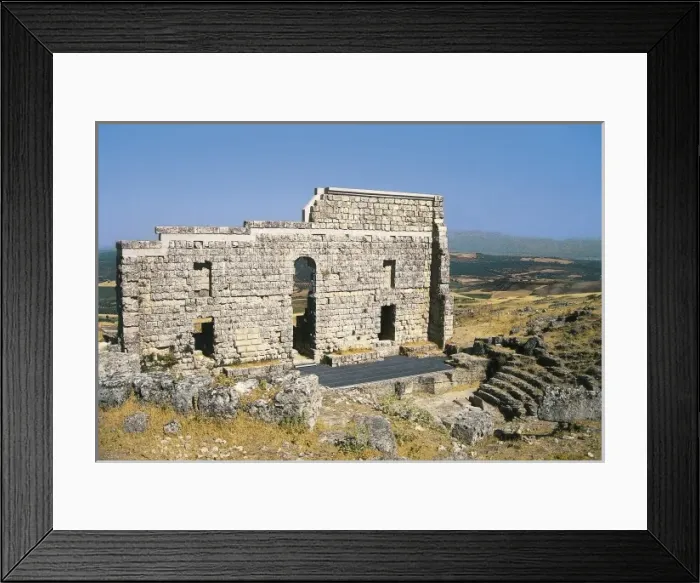 Framed Print : SPAIN. ANDALUSIA. MALAGA. Ronda. Acinipo. Roman Framed Print : SPAIN. ANDALUSIA. MALAGA. Ronda. Acinipo. Roman