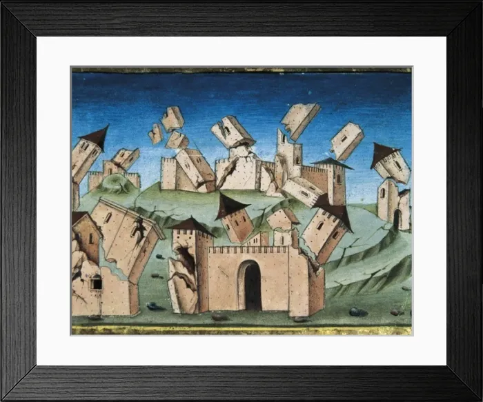 Framed Print : DE PREDIS, Cristoforo (1440-1486). Stories of