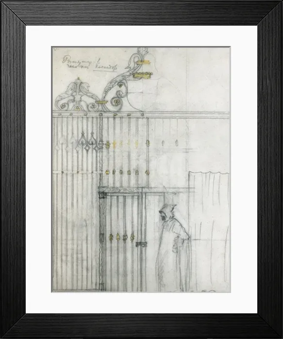 Framed Print : RUSSIA. Moscow. Design by Alexander Benois for Framed Print : RUSSIA. Moscow. Design by Alexander Benois for