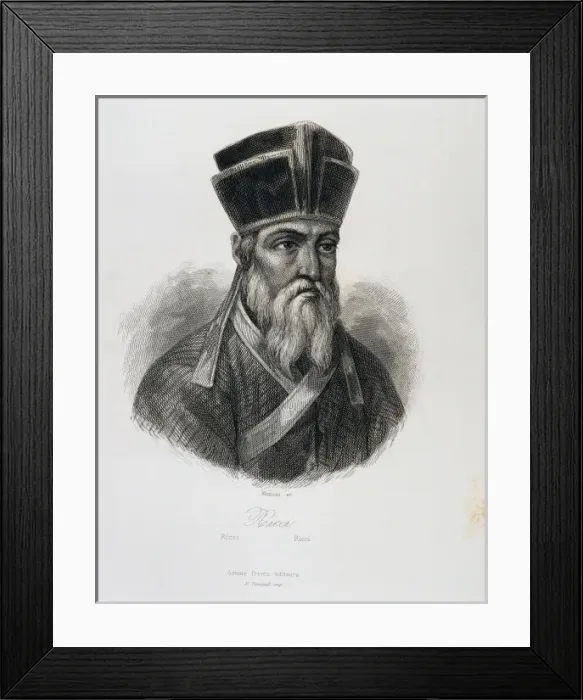 Framed Print : RICCI, Matteo (1552-1610). Italian Jesuit priest Framed Print : RICCI, Matteo (1552-1610). Italian Jesuit priest