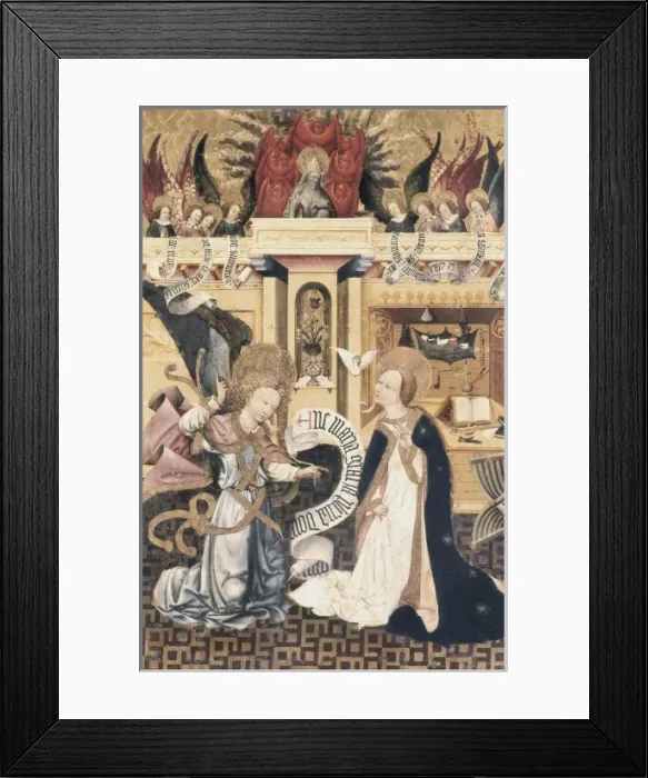 Framed Print : FERRER II, Jaume (15th century). Altarpiece from Framed Print : FERRER II, Jaume (15th century). Altarpiece from
