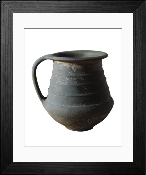 Framed Print : Vessel from 2nd c. BC. Iron Age. Ceramics. SPAIN Framed Print : Vessel from 2nd c. BC. Iron Age. Ceramics. SPAIN