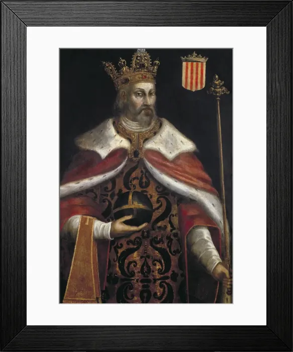 Framed Print : Peter III The Great (1240-1285). King of Aragon Framed Print : Peter III The Great (1240-1285). King of Aragon