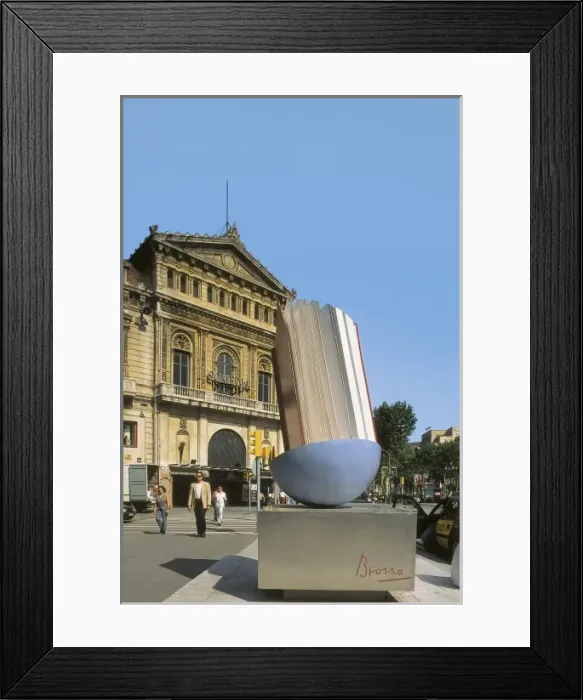 Framed Print : SPAIN. Barcelona. Passeig de Grࣩa. Monument Framed Print : SPAIN. Barcelona. Passeig de Grࣩa. Monument