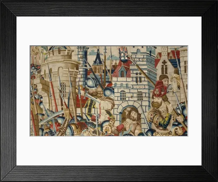 Framed Print : The Trojan War: The Destruction of Troy. ca Framed Print : The Trojan War: The Destruction of Troy. ca