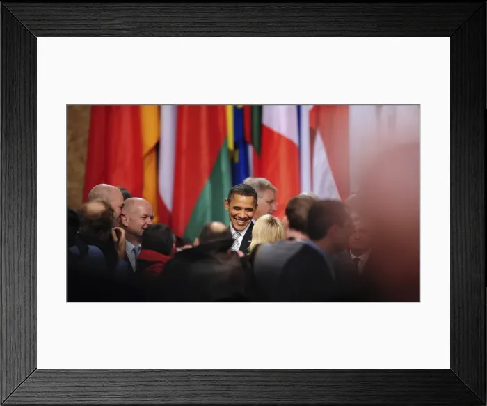 Framed Print : UNITED STATES OF AMERICA. US president Barack Framed Print : UNITED STATES OF AMERICA. US president Barack