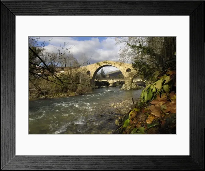 Framed Print : SPAIN. Cangas de On Framed Print : SPAIN. Cangas de On