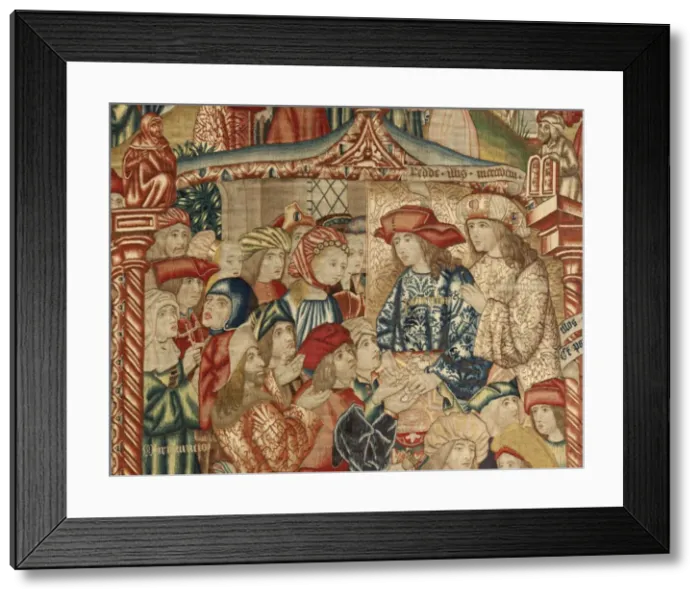 Framed Print : The parable of the laborers in the vineyard Framed Print : The parable of the laborers in the vineyard