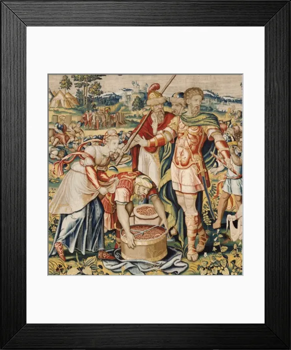 Framed Print : The History of Hannibal: The plunder of Cannae Framed Print : The History of Hannibal: The plunder of Cannae