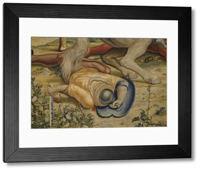 Framed Print : Battle of Zama. 16th c. SPAIN. Madrid. Royal Framed Print : Battle of Zama. 16th c. SPAIN. Madrid. Royal