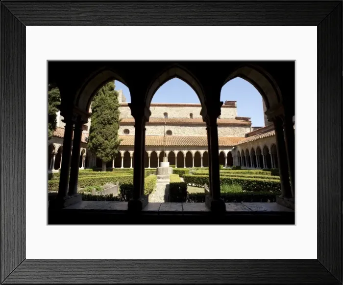 Framed Print : FRANCE. EASTERN PYRENEES. Arles-sur-Tech. Abbey Framed Print : FRANCE. EASTERN PYRENEES. Arles-sur-Tech. Abbey