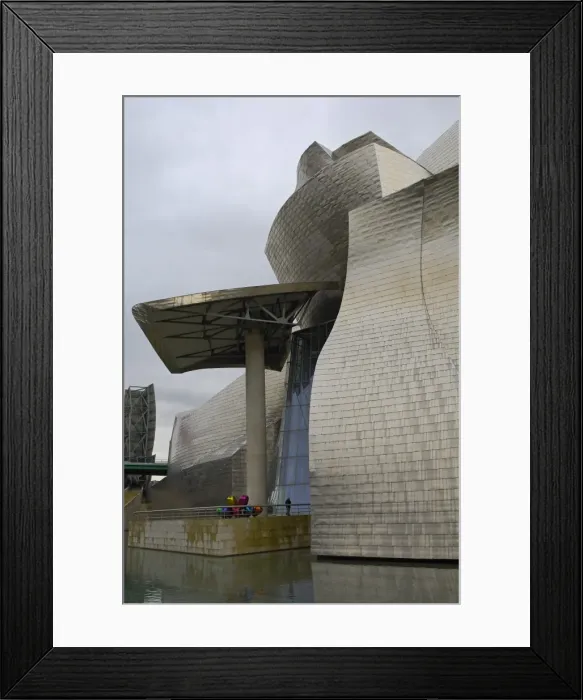 Framed Print : SPAIN. Bilbao. Guggenheim Museum Bilbao. Exterior Framed Print : SPAIN. Bilbao. Guggenheim Museum Bilbao. Exterior