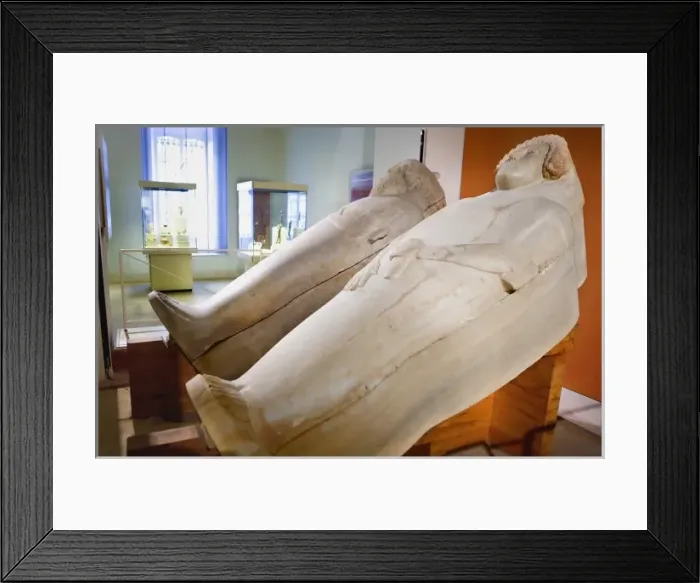 Framed Print : SPAIN. Cᤩz. Sarcophagus, 4th-5th BC. Cadiz Framed Print : SPAIN. Cᤩz. Sarcophagus, 4th-5th BC. Cadiz