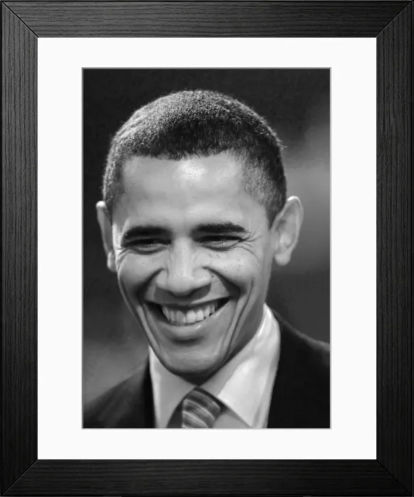 Framed Print : UNITED STATES OF AMERICA. US president Barack Framed Print : UNITED STATES OF AMERICA. US president Barack