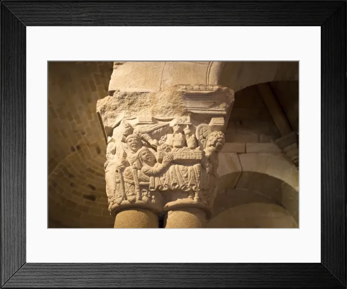 Framed Print : SPAIN. Soria. Monastery of San Juan de Duero Framed Print : SPAIN. Soria. Monastery of San Juan de Duero