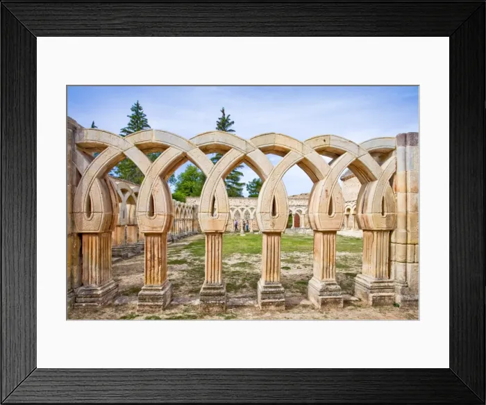 Framed Print : SPAIN. Soria. Monastery of San Juan de Duero Framed Print : SPAIN. Soria. Monastery of San Juan de Duero